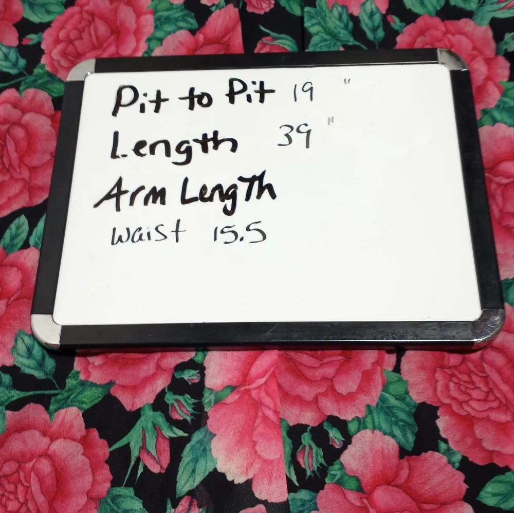 Hell Bunny Eden Rose Floral Ruffled Dress Size Medium Rose Floral Print - Picture 13 of 13